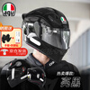 AGV K1 S helmet motorcycle motorcycle full-face wide-angle ventilated all-season lightweight cycling and running helmet for men and women new 3C certification shipped from Jingdong warehouse BLACK bright black L (57-58 head circumference recommended)