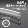 Gusenzhe Electric Water Heater Safety Valve Diversion Hose with Midea Smith Pressure Reducing and Relief Valve Drainage Pipe Drainage Pipe Drip Pipe Floor Heating Drainage Pipe 3 Meters Free Clamp Fixing Sticker