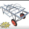 Mi Hong Thickened and Reinforced Pig Killing Rack, Multi-functional Pig Killing Cart, Pig Killing Table, Fixed Artifact when Butchering Pigs, Household Cart Equipment, Thickened 5-claw Pig Killing Cart Set