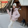 YAYA Cloud Puff Short Down Jacket Women's 2025 Winter Popular Style Fashionable Design Down Jacket Trendy DS Moonlight Gray L