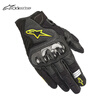Alpinestars A-star motorcycle gloves spring, autumn and summer mesh breathable motorcycle riding gloves SMX-1 V2 black and red fluorescent color (Asian version) L