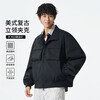 VUUG American short flight jacket men's new casual retro workwear design fashion jacket black S