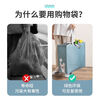 Ye Yu Shopping Bag Large Capacity Portable Supermarket Bag Foldable Waterproof Grocery Bag Handbag Shoulder Storage Bag Smoke Gray Blue Glasses Dog