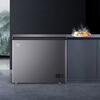 Haier Freezer Small household large-capacity frozen fresh-keeping horizontal top-door refrigerator 200 liters/300 liters first-class energy efficiency and energy saving dual-purpose small refrigerator without frequent defrosting 228 liters -35 deep cold丨PCM steel plate liner丨triple antibacterial