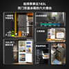 Royalstar 183-liter small refrigerator small home rental office dormitory double door two-door double-door two-door refrigerator energy-saving power-saving bass titanium dark gray BCD-183L9RSZ