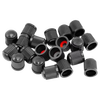 Taimus car tire valve cap battery car vacuum tire valve cap motorcycle electric bicycle valve core cap 20 original car plastic caps with sealing ring