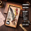 GOTOVAN Harry Potter Quill Pen 0.5mm Dip Ink Gift Box Teacher's Day Gift Classmate Teacher Souvenir Retro Style Metal Pen Holder