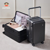Paul Frank side opening suitcase deep warehouse large capacity trolley case 26 inches wide trolley suitcase front opening zipper suitcase