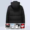 Yalu High Filled Down Jacket 200G Men's 2025 Winter Extremely Cold Thickened Warm Casual Mid-Length Winter Jacket