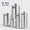 2L3.6L4L5L10L304 stainless steel beer barrel, white wine barrel, home brewed beer second batch wine barrel, 1 pressure relief cover