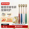 Made in Tokyo, full-effect pro soft-bristled, wide-thin, gum-protecting toothbrushes, 4 wide-headed adults, are designed to relieve sensitive gums for men and women.
