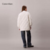 Calvin KleinJeans25 new autumn and winter women's casual commuting ck baseball collar light and warm 90 goose down rhombus quilted down jacket