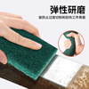 Cast solid industrial scouring pad sponge, emery polishing cloth, decontamination cleaning cloth, rust removal brushed cloth, green 7 cm * 5.7 m (one roll)