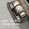 Yusenyi Kitchen Storage Dishes Pull Basket Integrated Cabinet Bowl Basket Double-layer Drawer Pot Pull Basket Cooking Pull-out Cool Pull Basket Dishes Insertion and Storage Combination-Drawer Type 600 Cabinet Double-layer Drawer Type
