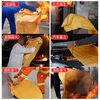 Flame Warrior Fire Blanket Fire Blanket Fire Extinguisher Supporting Home Home Kitchen Factory 1.5m/1m Glass Fiber 1*1m