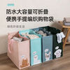 Ye Yu Shopping Bag Large Capacity Portable Supermarket Bag Foldable Waterproof Grocery Bag Handbag Shoulder Storage Bag Smoke Gray Blue Glasses Dog