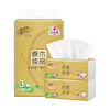 Qingfeng Li Yunrui's same style tissue paper, silk soft 4 layers 120 sheets*3 packs M size, toilet paper towels, new and old packaging alternate