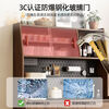 XINKONGSHENG solid wood sideboard against the wall integrated storage cabinet mid-century style coffee cabinet cabinet living room wine cabinet multi-functional tea cabinet National Day/Big Sale -180*184*40 Self-installation/Big Sale/All solid wood door (glass door required, contact customer service)