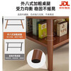 Small apartment simple modern coffee table living room home sofa tea table rental house new simple bedroom small table main picture recommended 100*50*42CM|Osugi walnut color self-installation