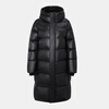Flying in the Snow Obsidian Goose Down Cheng Yi recommends the new H version thickened hooded goose down jacket down jacket