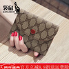 Kangaroo brand luxury women's short small wallet new 2025 Korean version new zipper coin purse folding mini thin red