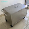 General medical sealing truck 304 stainless steel garbage transfer truck stainless steel sterile items transfer box waste transfer truck 201 stainless steel 1000*550*900mm