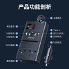 Car charger 12v24v to 220v multifunctional cigarette lighter inverter power conversion socket mobile phone fast charging 200W high power digital display model extremely fast charging + one to three data cables ultimate performance