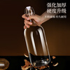 Baijie wine bottle empty bottle glass bubble wine bottle sealed bubble wine special wine tank container red wine home-brewed bottle 500ml