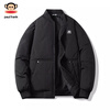 Paul Frank Hong Kong style retro casual down jacket men's 2026 spring new simple warm and anti-cold fashion brand versatile top haze blue official authentic M recommended 90-110 pounds