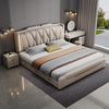 Laishida Nappa leather bed modern master bedroom soft package light luxury bed master bedroom high-end functional soft bed GH-101 1.8 meter frame bed