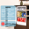 Jinqi (JINQI) solid wood tea bar mechanism refrigeration refrigerator household water dispenser bottom-mounted high-end fully automatic living room with voice tea bar cabinet boiling water and making tea all-in-one water boiler tea cabinet cooling and heating type walnut color refrigerator extended cleaning with pot voice cooling APP
