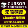 Cursor pro member shared account cusor exclusive curosr unlimited refills 700 quota exclusive pro member monthly card