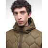 Barbour men's jacket warm windproof quilted plus velvet autumn and winter outdoor casual braun one size | M