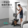 Heisman rowing machine household magnetic resistance silent super fat-burning fitness equipment comprehensive training device small rowing machine Q1 16-speed strong magnetic resistance adjustment - free personal training - Starry Sky Black