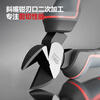 Deli professional labor-saving rubber handle diagonal pliers alloy steel diagonal pliers 6 inches