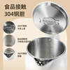 Chigo (CHIGO) million-selling + kettle electric kettle double-layer anti-scalding 1.8L large capacity household kettle 304 stainless steel inner tank high power to quickly boil water