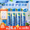 Yunnan Baiyao Classic Toothpaste Set Fresh Breath Gum Protection Mint Flavor 230g*4 Family Pack