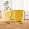 Wang Yejun cat litter box extra large open-top heightened fence anti-splash into a kitten toilet extra large cat poop box