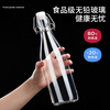 Baijie wine bottle empty bottle glass bubble wine bottle sealed bubble wine special wine tank container red wine home-brewed bottle 500ml