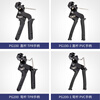 Jiuqiangu 304 stainless steel tie pliers PG200-1 upgraded self-locking tie tie tightener tool pliers packing machine gun gear/screw tie cutter