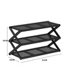 Anya Folding Shoe Rack Free of Installation Shoe Rack Simple Home Door Multi-layer Small Household Storage Rack Three Layers