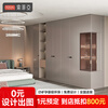 Sophia bedroom wardrobe light luxury master bedroom furniture large wardrobe swing door storage cloakroom whole house custom wardrobe cabinet custom gold