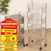 Shunyou rack floor-standing transparent snack trolley multi-layer removable cabinet cosmetics storage rack SY-647