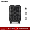 Samsonite high-value suitcase, sturdy, durable, large-capacity, fashionable suitcase, trolley suitcase, suitcase DX4, dark gray 20 inches