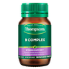 Thompson's B complex vitamins 100 capsules/bottle, supplement vitamin b12, 2 capsules a day, improve metabolism and relieve stress