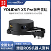Yabo Intelligent YDLIDAR X3 lidar sensor ROS robot car SLAM navigation ranging EAI