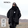 MO&Co. Women's windproof wraparound down jacket
