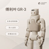 Fourier GR-3 full-size AI humanoid robot, full-sensory interactive companionship, Morandi warm-toned soft-skin soft bag, elderly care and rehabilitation assistance, Spring Festival Gala robot