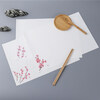 Tianqi placemat paper commercial custom disposable placemat Japanese restaurant hot pot restaurant plate table surface paper red red leaf