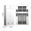 Huayutiandi steel camp equipment soldier cabinet iron locker storage coat cabinet shift housekeeping cabinet standard model
